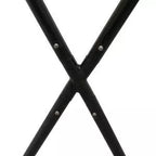 Butterfly Chair black chair Goat leather