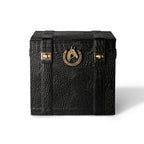Picnic Bar – Black Leather Portable Bar