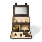 Picnic Bar – Brown Leather Portable Bar