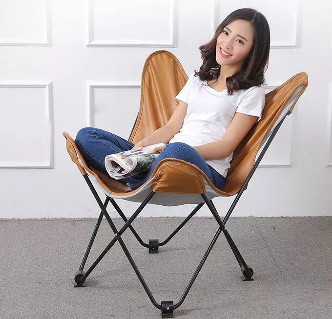 Butterfly Chair Goat leather