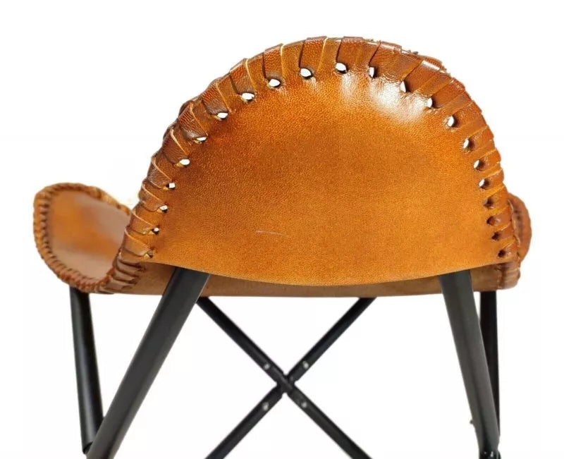 Butterfly Leather Stools